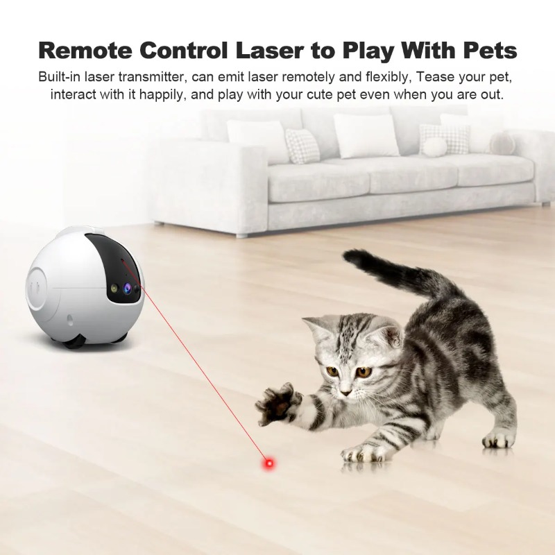 Pet Surveillance Camera 4MP 36 - огляд і ціна Home Security Robot