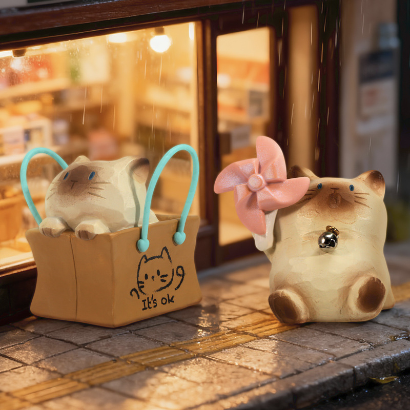 Cute Cat PAI Blind Box Cartoon - огляд і ціна Home Security Box