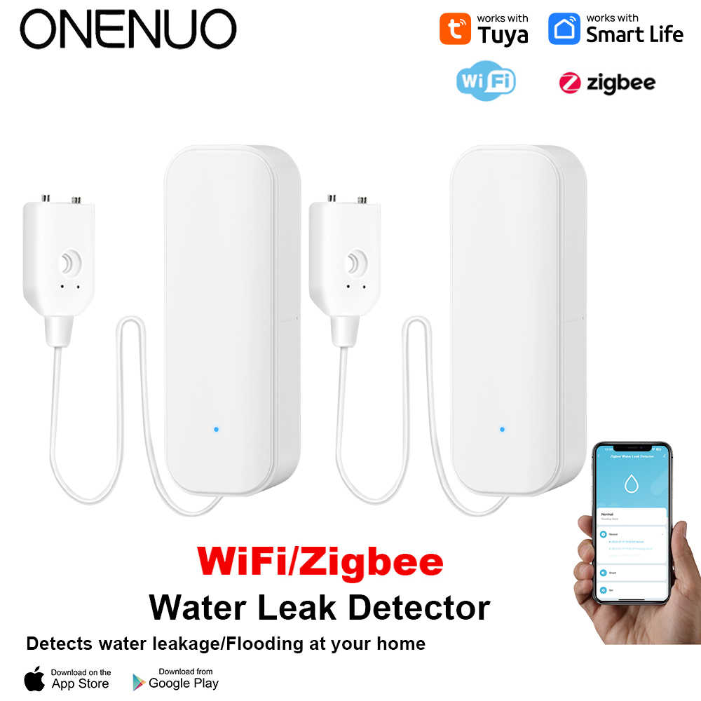 WiFi/Zigbee Water Sensor Tuya  - огляд і ціна Sim Gsm Alarm
