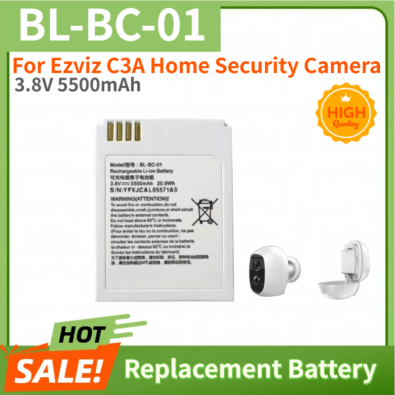 High Quality 3.8V 5500mAh Batt - огляд і ціна Home Security Battery Replacement