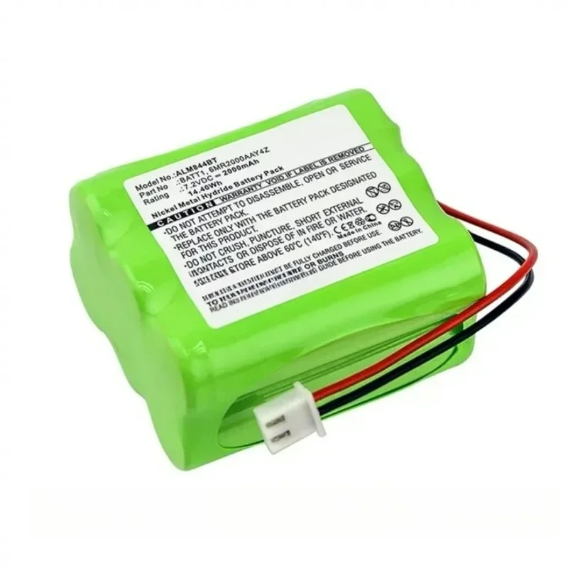 ALM844BT 7.2V 2000mAh Ni-MH Re - огляд і ціна Home Security Battery Replacement
