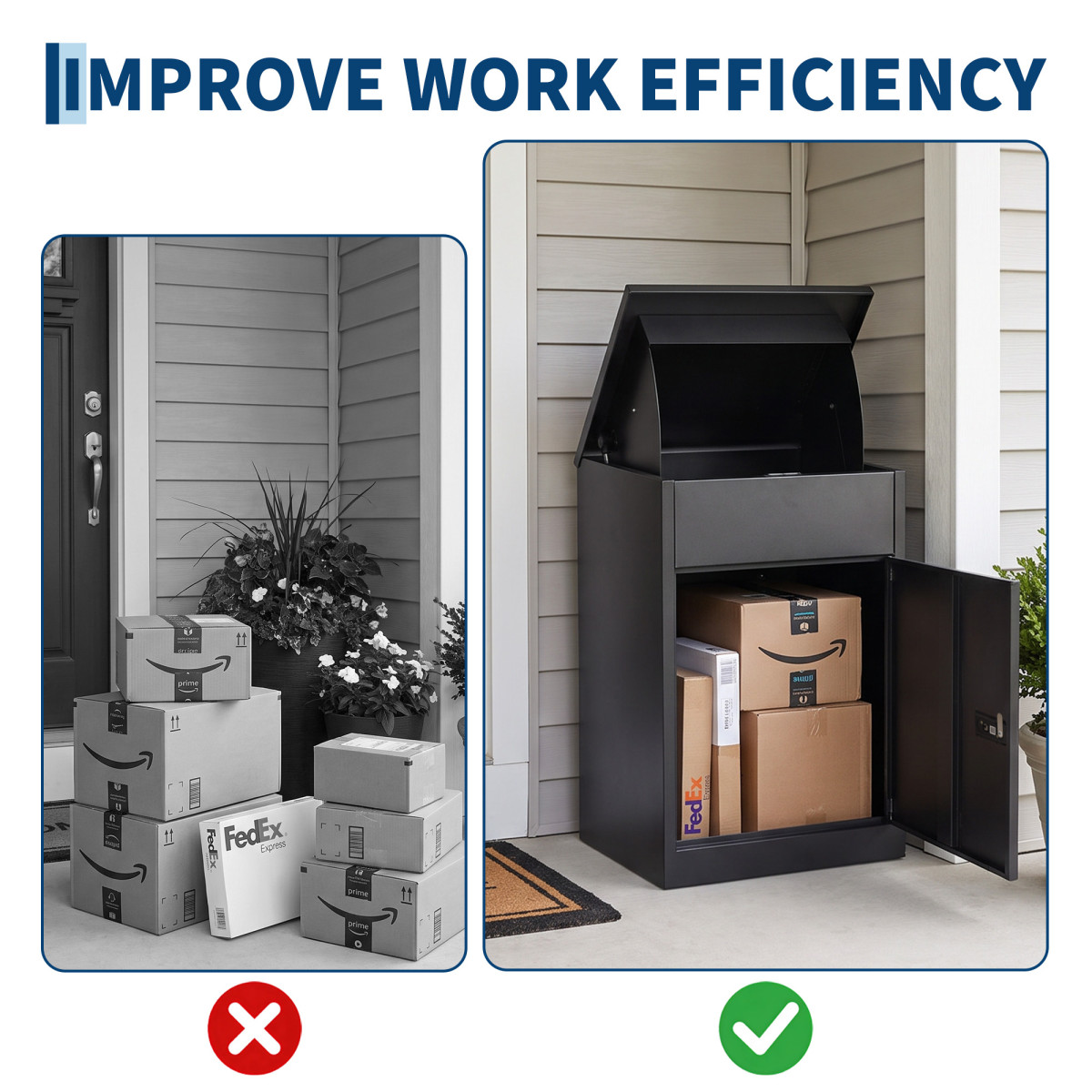 Anti-Theft Lockable Package De - огляд і ціна Home Security Box