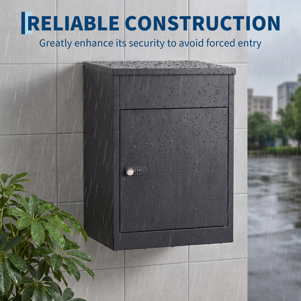 Anti-Theft Lockable Package De - огляд і ціна Home Security Box