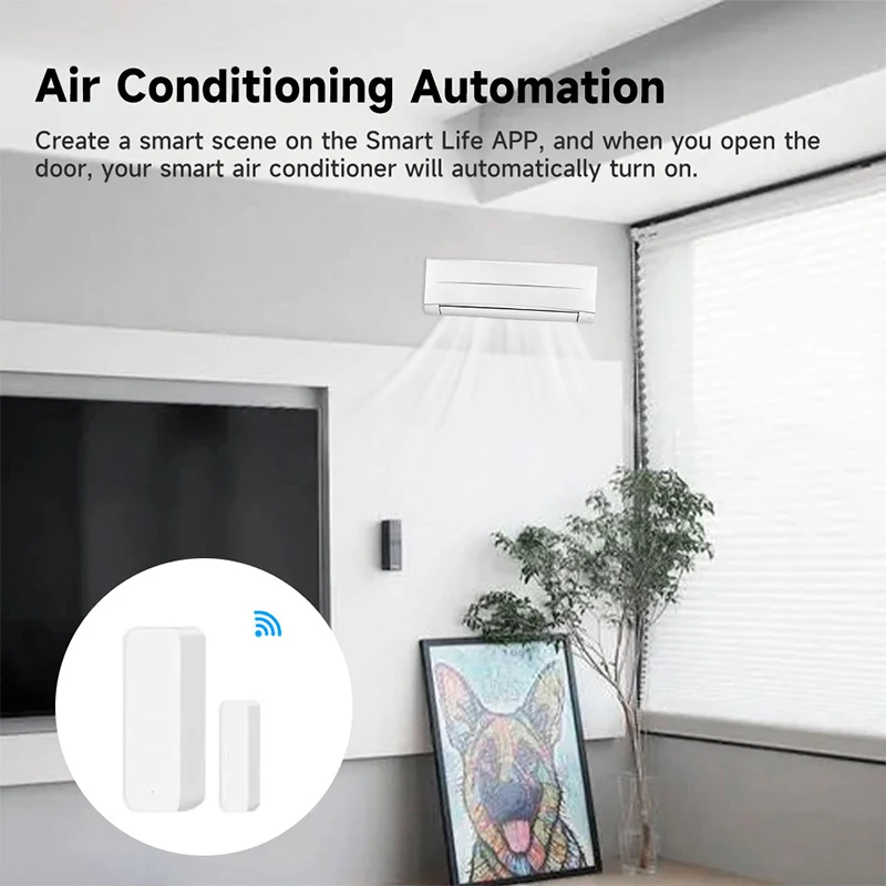 Tuya WiFi Smart Door Sensor Do - огляд і ціна Sim Gsm Alarm